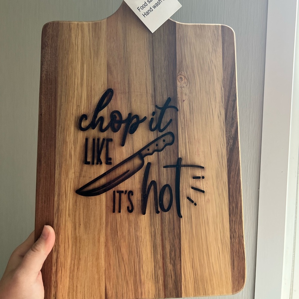 Handmade Acacia cutting board